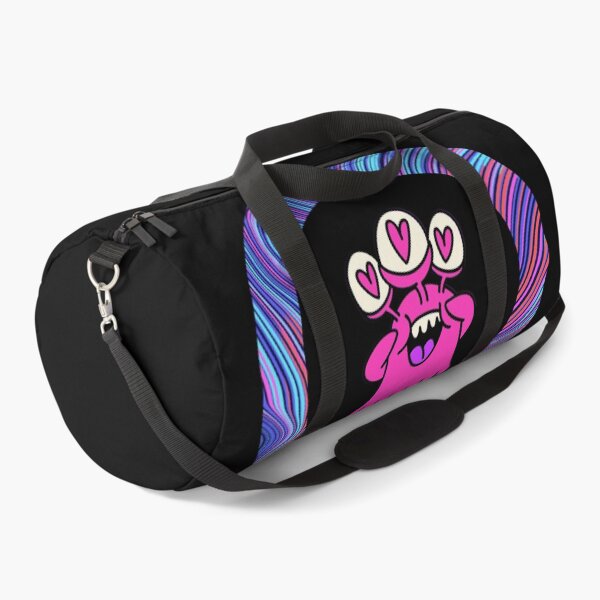 Item preview, Cartoon Pink Monster - Black Edition designed and sold by Megan-Alice.
