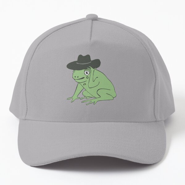 frog cowboy illustration | color Baseball Cap