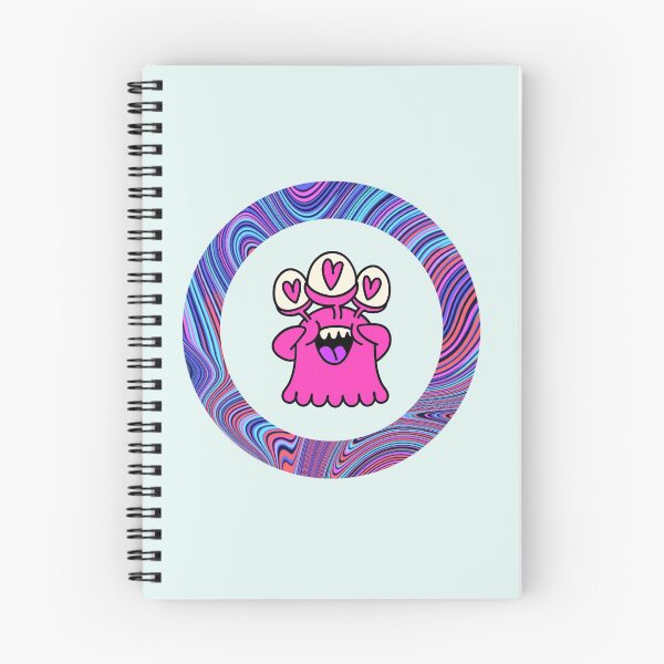 Item preview, Cartoon Pink Monster - Light Edition designed and sold by Megan-Alice.
