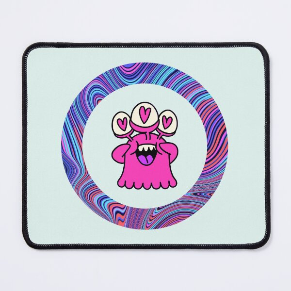 Item preview, Cartoon Pink Monster - Light Edition designed and sold by Megan-Alice.