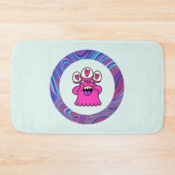 Item preview, Cartoon Pink Monster - Light Edition designed and sold by Megan-Alice.