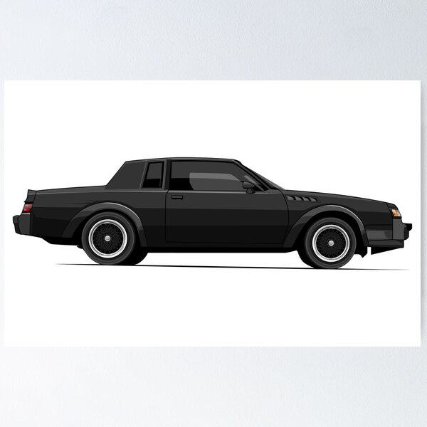 Item preview, Buick Grand National GNX 1987 - Side View designed and sold by temper-tantrum.