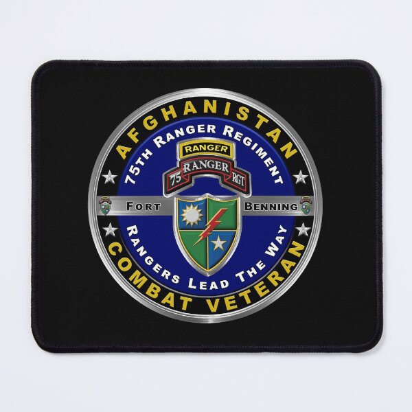 Item preview, 75th Ranger Regiment “Afghanistan Combat Veteran” designed and sold by SoldierAlways.