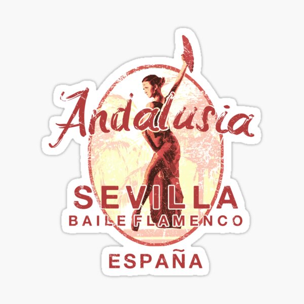Vista previa del artículo con la obra «ESPAÑA Baile Flamenco Sevilla Andalucía», diseñado y vendido por IronEcho.