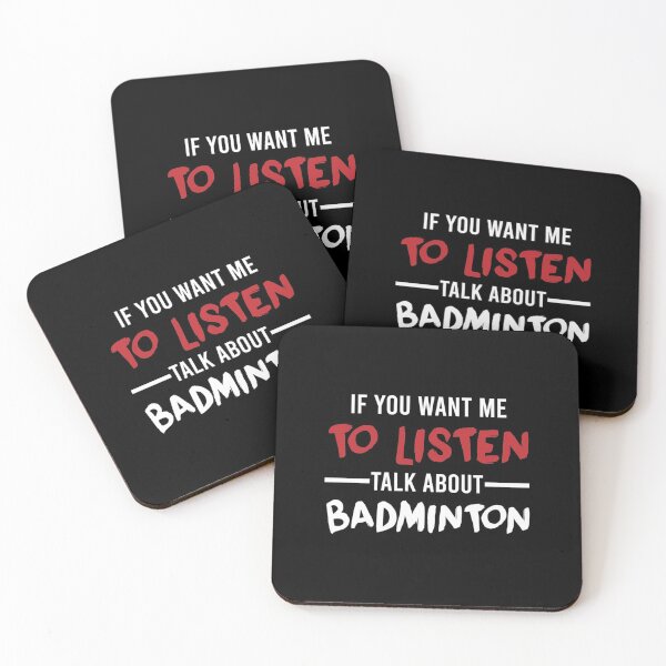 Item preview, If You Want me to Listen to You Talk About  Badminton| Perfect Gift|Badminton gift designed and sold by janusisu.