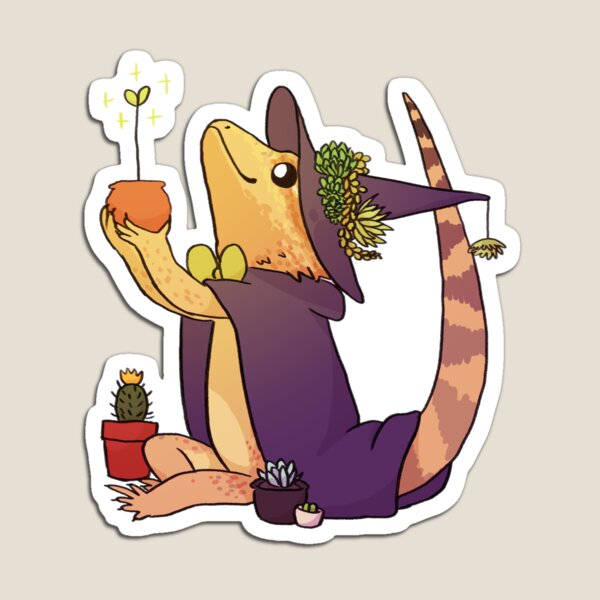 Bearded Dragon - Charlie Magnet