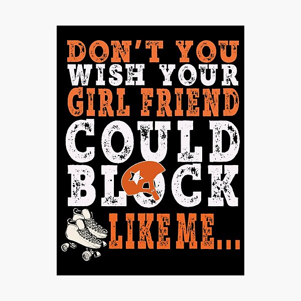Item preview, Funny Roller derby Block like mine| Perfect Gift designed and sold by charlotteri.