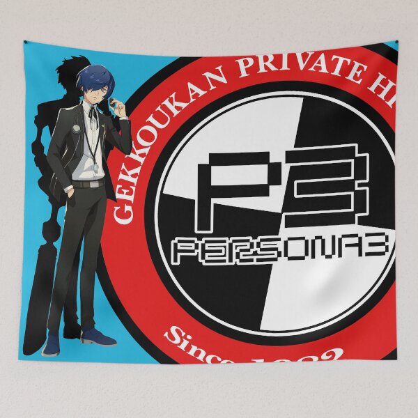Item preview, Persona 3 - Makoto (25th Anniversary) with game Logo designed and sold by VelvetZone.