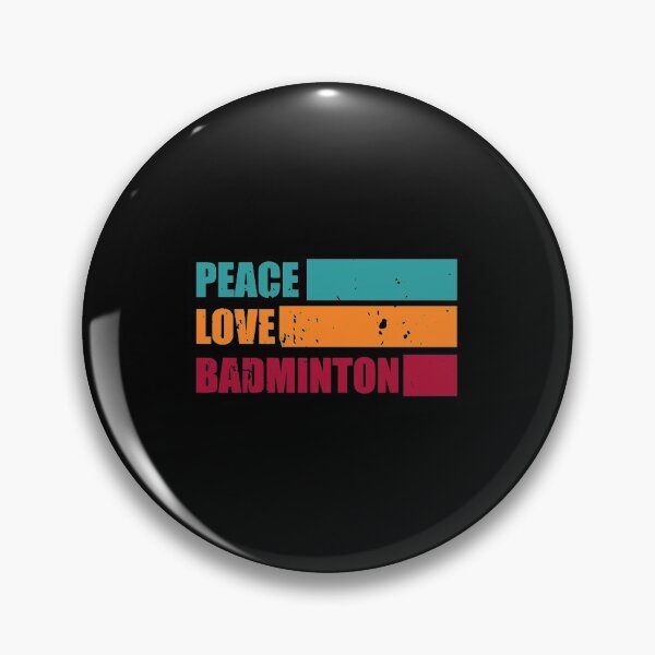 Item preview, Peace, Love, Badminton| Perfect Gift|Badminton gift designed and sold by janusisu.