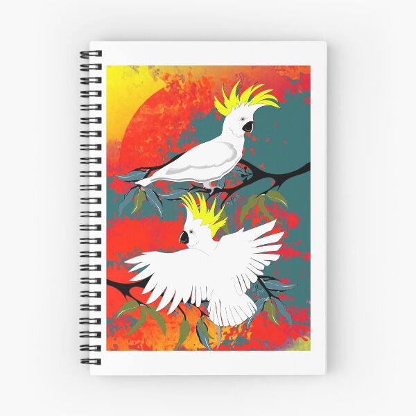 Item preview, BushFire Sulfur Crested Cockatoos  designed and sold by Graham Colton.