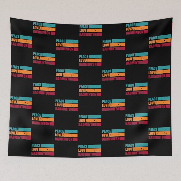 Item preview, Peace, Love, Badminton| Perfect Gift|Badminton gift designed and sold by janusisu.