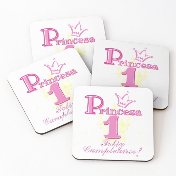 Item preview, Princesa 1 Feliz Cumpleanos | Princess Happy Birthday 1 in Spanish designed and sold by InkItStudio.