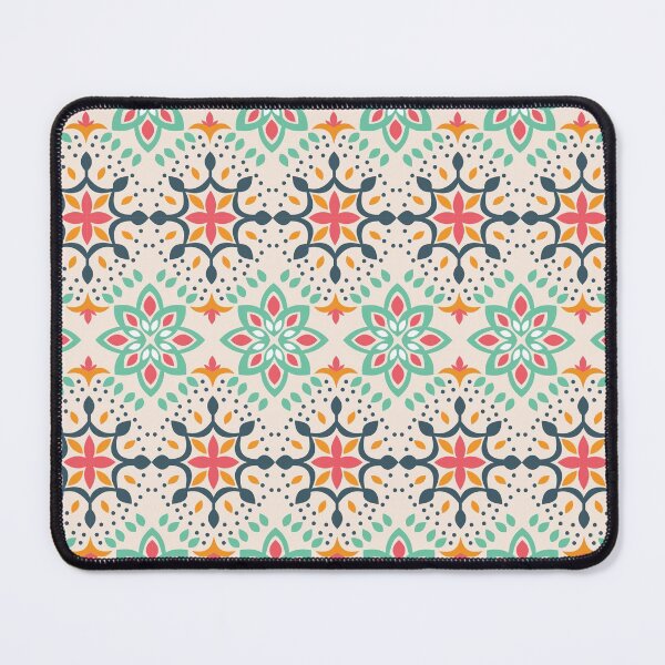 Item preview, colorful flower geometric pattern designed and sold by GeomePattern.
