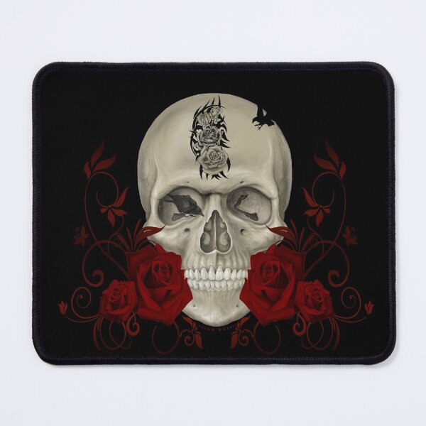 Item preview, Gothic Skull With Tribal Tattoo designed and sold by LuciaS.