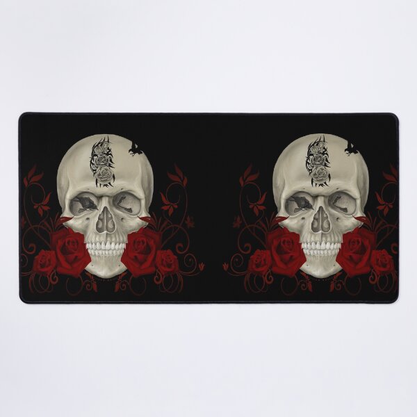 Item preview, Gothic Skull With Tribal Tattoo designed and sold by LuciaS.