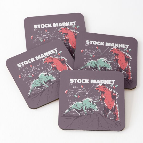 Item preview, Stock Market Bear Vs. Bull designed and sold by MnEmzStudio.