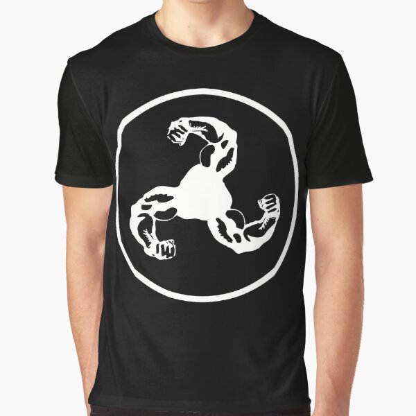 Item preview, Bicep Logo (White on Black Disc) designed and sold by Fox Newton.