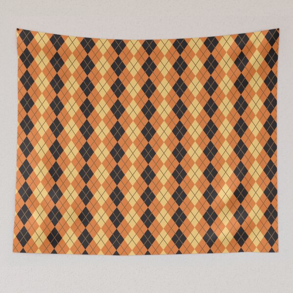 Item preview, Halloween Argyle designed and sold by LMHDesigns.