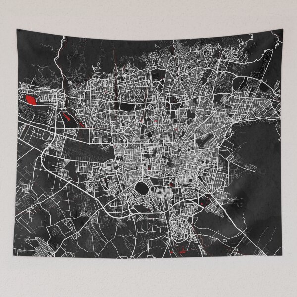 Item preview, Tehran City Map of Iran - Oriental designed and sold by deMAP.