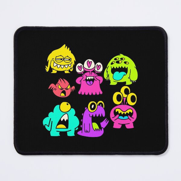 Item preview, Monster Friends - Black Edition designed and sold by Megan-Alice.