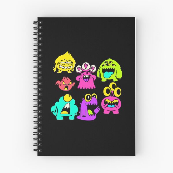 Item preview, Monster Friends - Black Edition designed and sold by Megan-Alice.