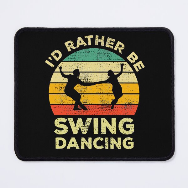 Item preview, I’d Rather Be Swing Dancing Vintage Gift For Swing Dancers designed and sold by JokeGysen.