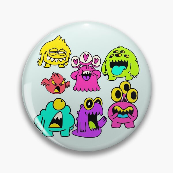 Item preview, Monster Friends - Light Edition designed and sold by Megan-Alice.