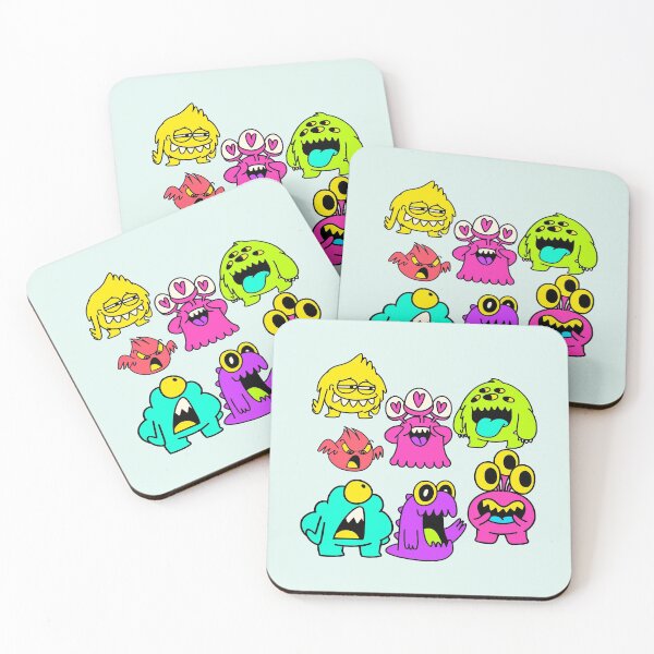 Item preview, Monster Friends - Light Edition designed and sold by Megan-Alice.