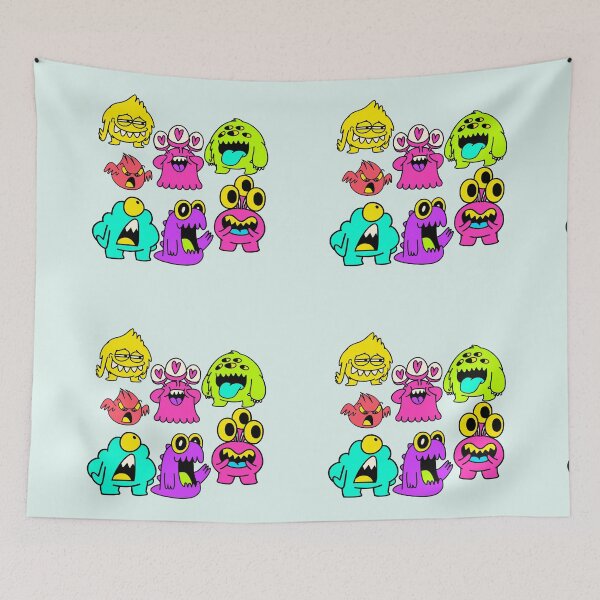 Item preview, Monster Friends - Light Edition designed and sold by Megan-Alice.