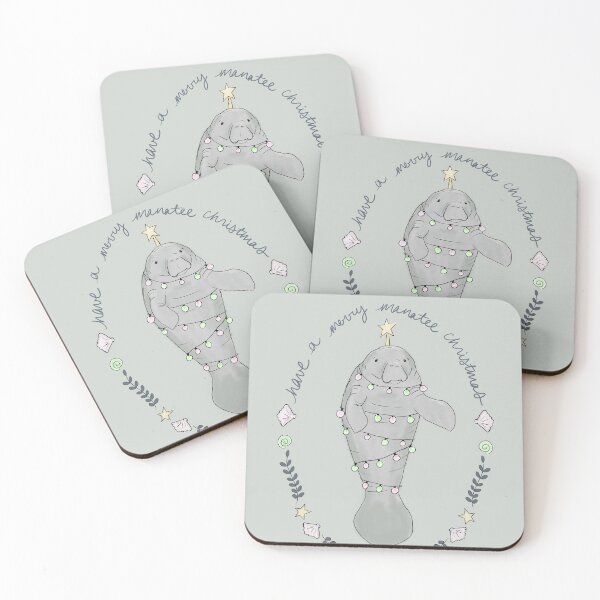 Item preview, Merry Manatee designed and sold by Laura Maxwell.