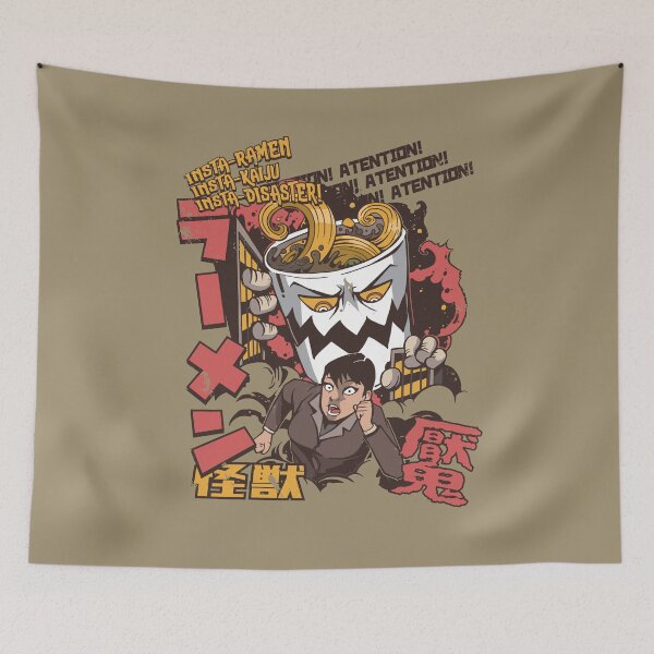 Aperçu de l'œuvre Attaque japonaise de ramen insta créée et vendue par MnEmzStudio.