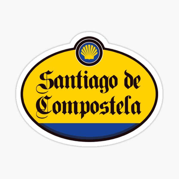 Artikel-Vorschau von Label Santiago de Compostela, designt und verkauft von Caminovi.