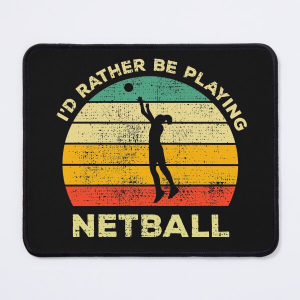 Item preview, I’d Rather Be Playing Netball Vintage Gift For Netball Lovers designed and sold by JokeGysen.