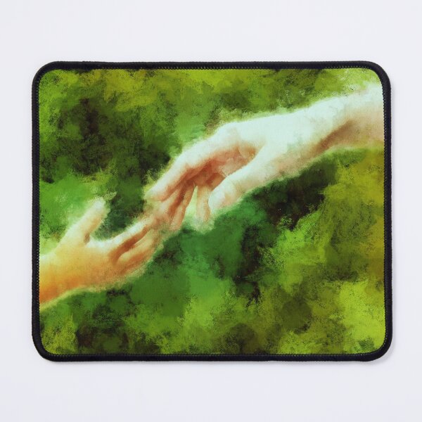 Item preview, Oil Painting - Nearness of Fingers Touch  designed and sold by Aenota.
