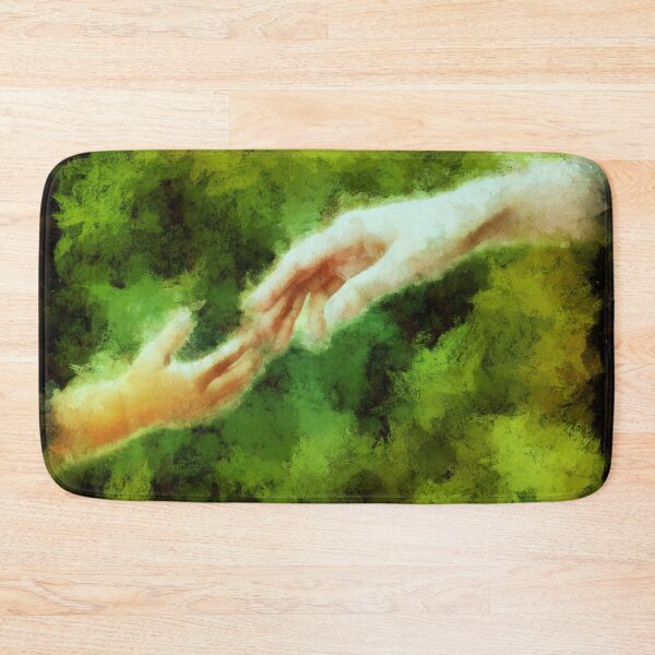 Item preview, Oil Painting - Nearness of Fingers Touch  designed and sold by Aenota.