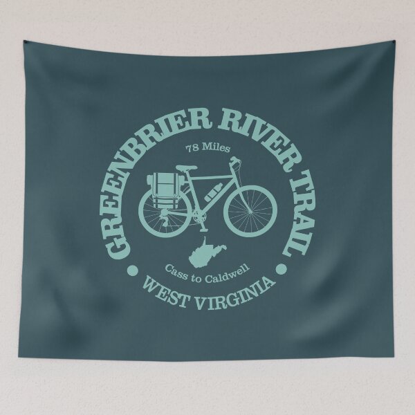 Item preview, Greenbrier River Trail (cycling) designed and sold by curranmorgan.