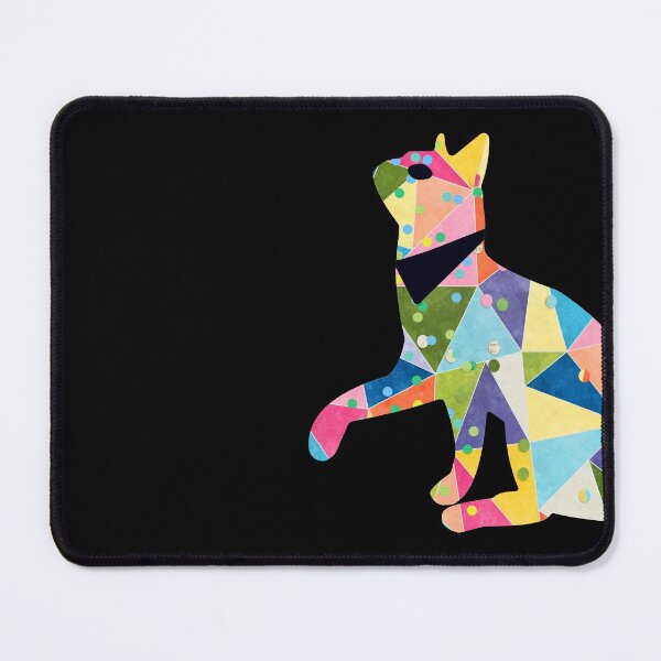 Item preview, Kawaii Adorable Cat with Abstract Pattern, Popoki 813 designed and sold by VinBasis.