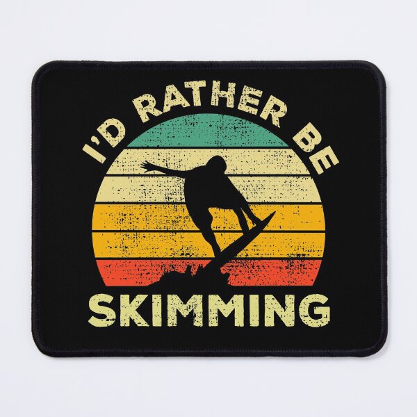 Item preview, I’d Rather Be Skimming Vintage Gift For Skimboarders designed and sold by JokeGysen.