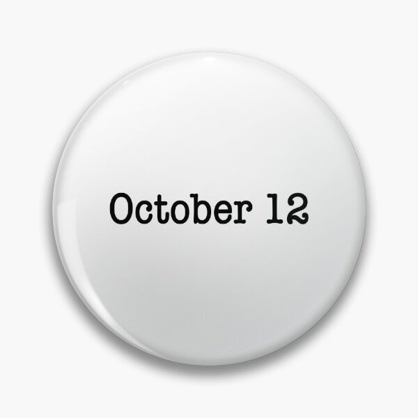 Item preview, October 12 designed and sold by ellebackup.