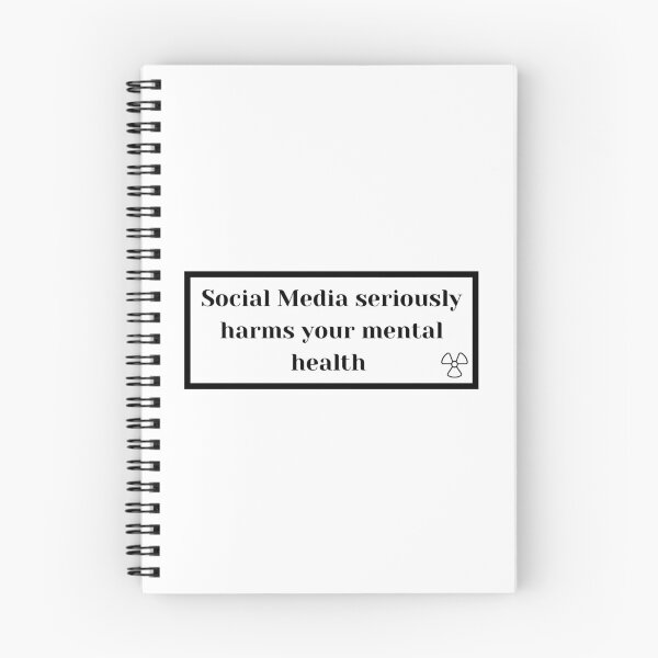 Item preview, Social Media Seriously Harms Your Mental Health designed and sold by MashionDesign.