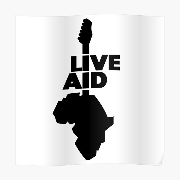 Live Aid 1985 Posters for Sale | Redbubble