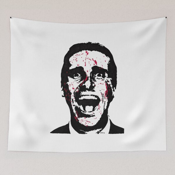 Item preview, Movies Horror American Psycho Patrick Bateman Retro Style designed and sold by Garland Hancock.