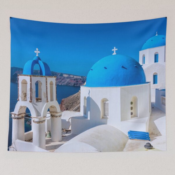 Item preview, Church in Oia, Santorini island, Greece.  designed and sold by Sasas Design.