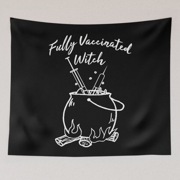 Item preview, Fully Vaccinated Witch designed and sold by superdumb70.