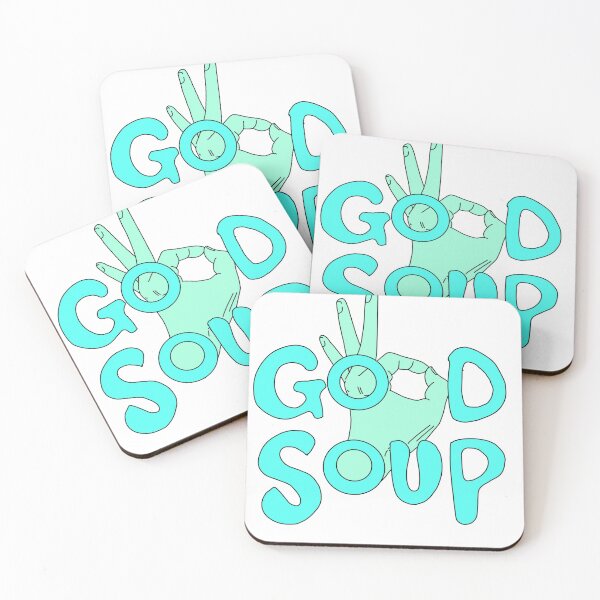 Item preview, Good Soup Adam Driver Meme Blue designed and sold by Rosie Ferguson.