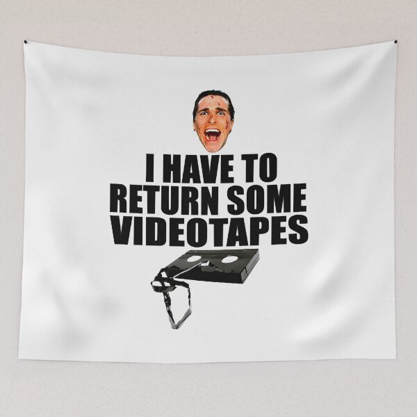 Item preview, Retro Movies Horror American Psycho I Have Return Videotape designed and sold by Garland Hancock.