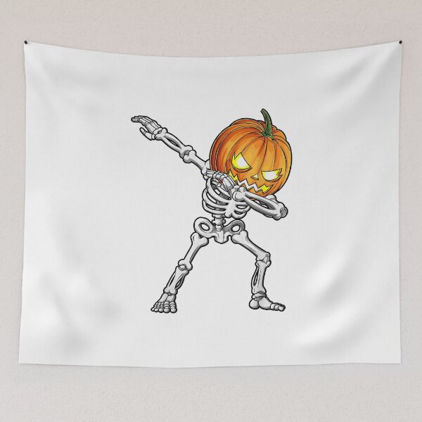 Item preview, Halloween Boys Kids Dabbing Skeleton Scary Pumpkin Costume  designed and sold by Jasonstoreasd.