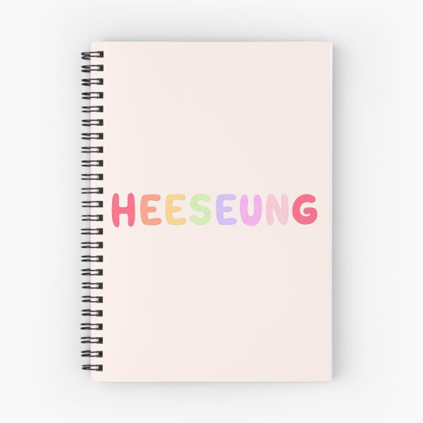 Item preview, Heeseung Rainbow Letters designed and sold by starl03t25.