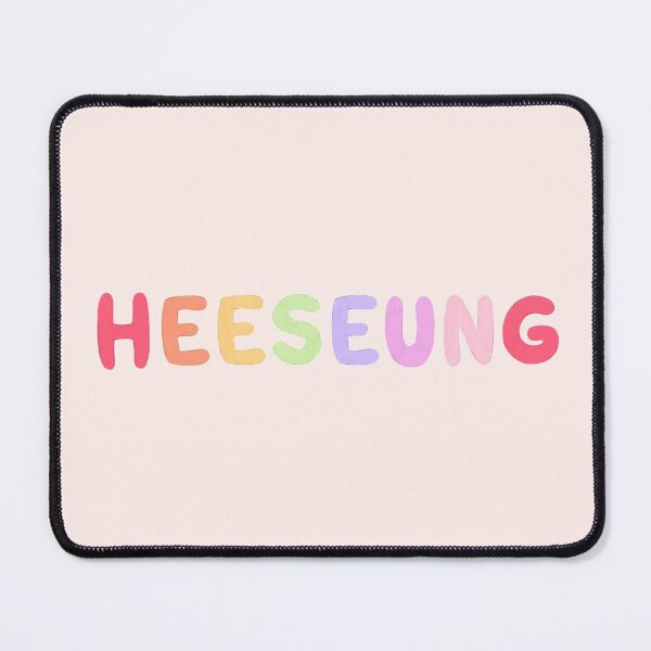 Item preview, Heeseung Rainbow Letters designed and sold by starl03t25.