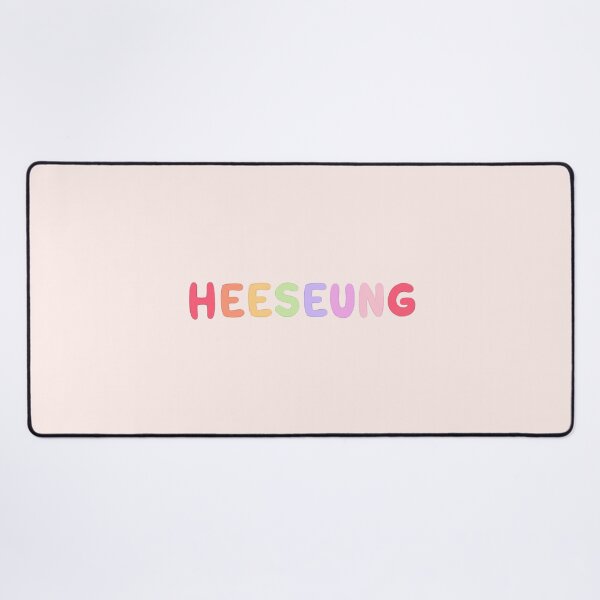 Item preview, Heeseung Rainbow Letters designed and sold by starl03t25.